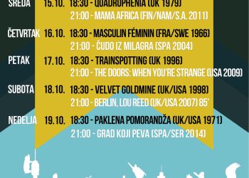 PARADOCS Revija muzučkih dokumentaraca Kinoteka u Kosovskoj / 15-19. oktobar