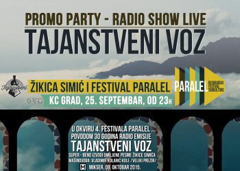 Promo party - Tajanstveni voz - Radio show live